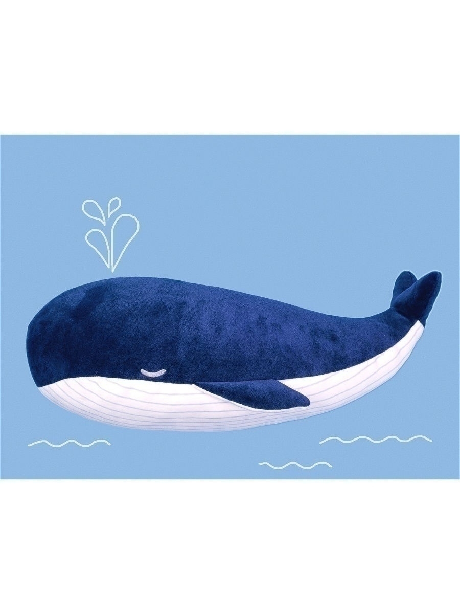 Плюш ленд / мягкая игрушка "кит". Кит. Синий кит игрушка. Голубой кит игрушка.