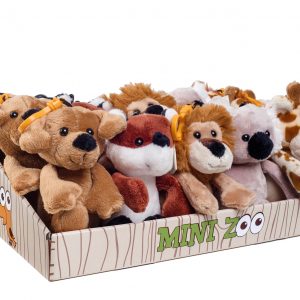 Игрушка мягкая- брелок Жираф из коллекции Mini Zoo,16 см.