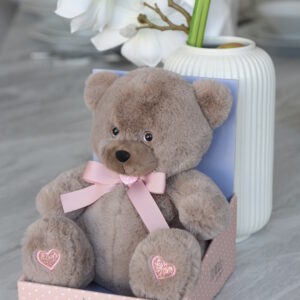 Игрушка мягкая Мишка Ларс коричневый в подарочной коробке Paris