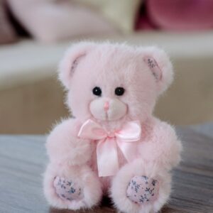 Игрушка мягкая- брелок Мишка Флёр, розовый