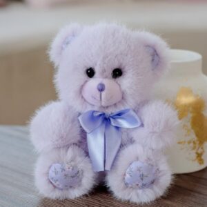 Игрушка мягкая- брелок Мишка Флёр, сиреневый