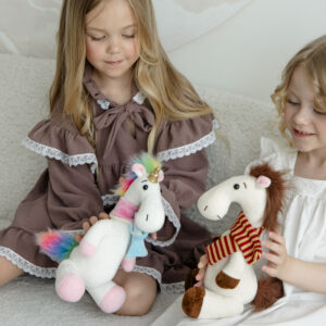 Игрушка мягкая Лошадка Арчи, большая