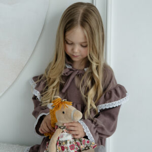 Игрушка мягкая Лошадка Веснушка