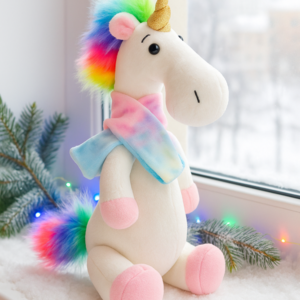 Игрушка мягкая Единорог Амели,большая