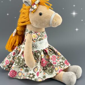 Игрушка мягкая Лошадка Веснушка