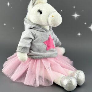 Игрушка мягкая Лошадка Пломбирка